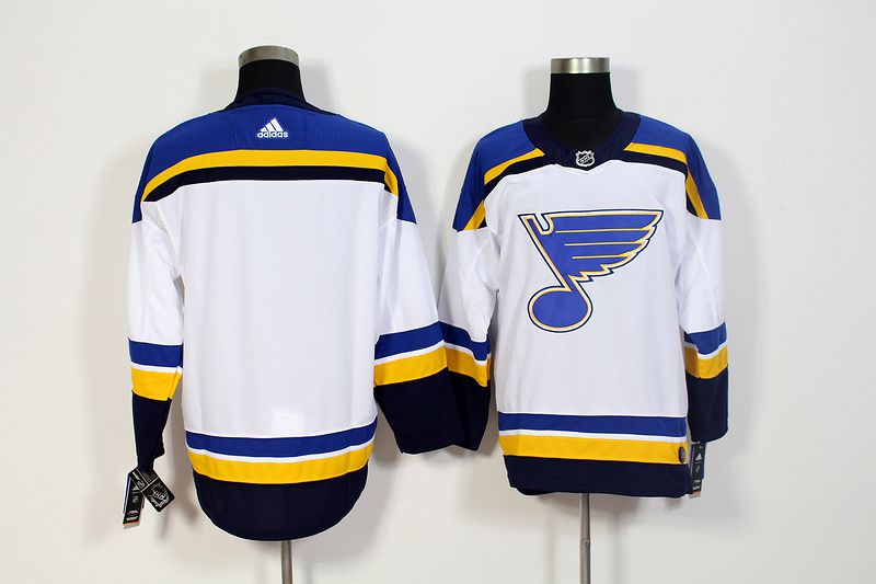 Men St. Louis Blues blank White Adidas Hockey Stitched NHL Jerseys->women nhl jersey->Women Jersey